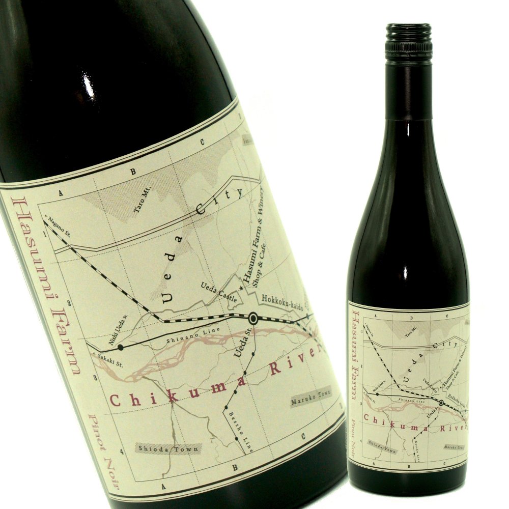 Hasumi Fum & Winery/Chikuma River Wine Valley Series Pino Noir 2019