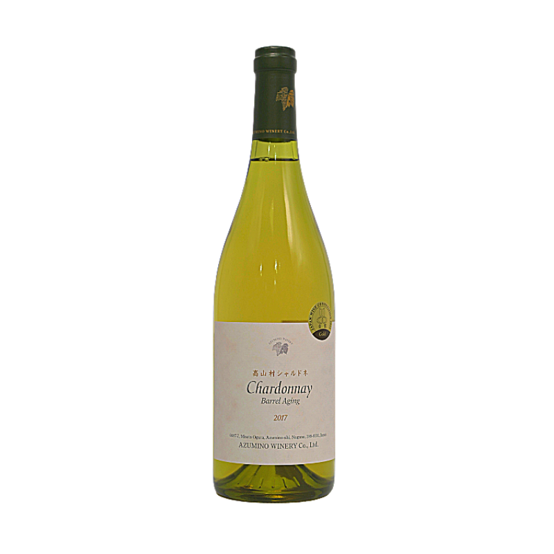 Azumino Winery / Takayama Village Chardonnay barrel aging 2017